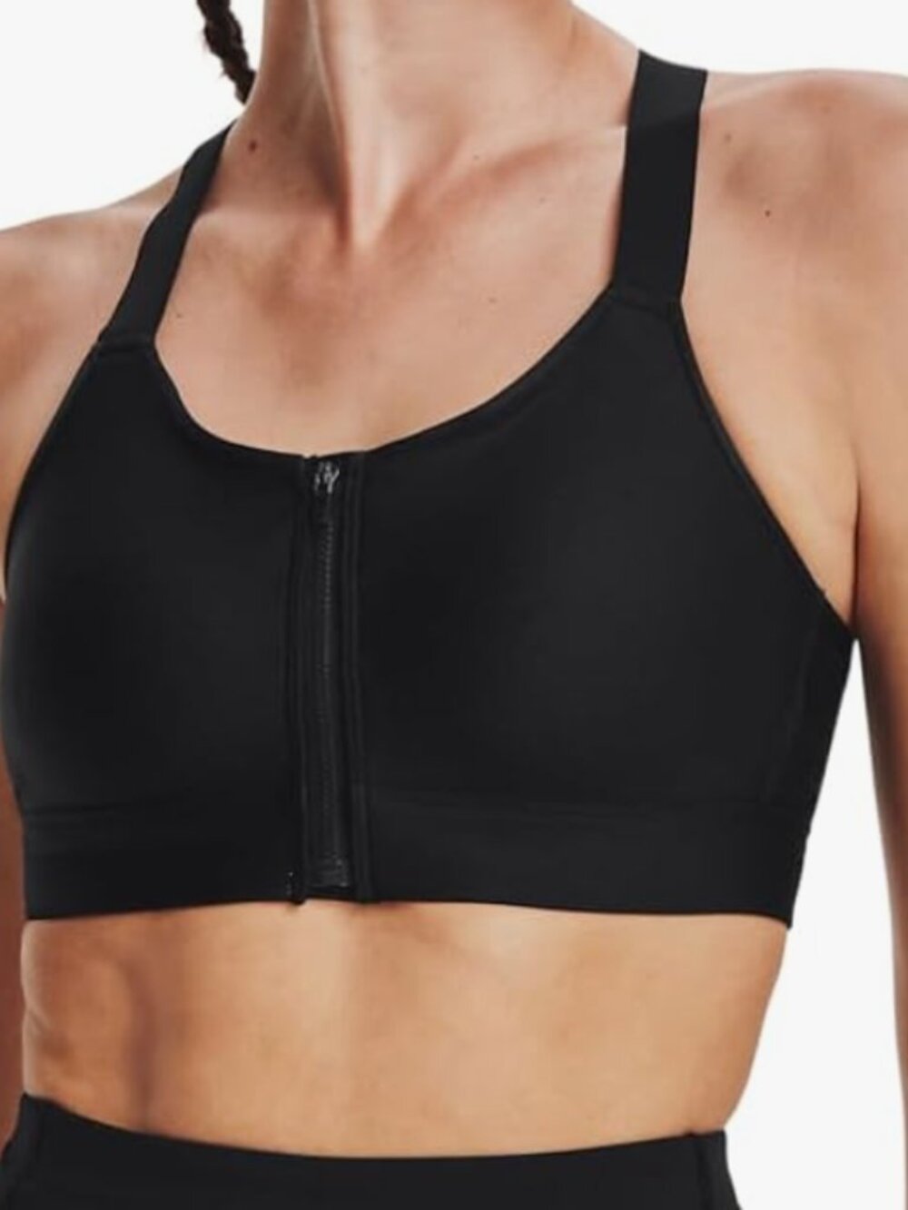 Under Armour Continuum bra bundle black zip up bra size extra large lot of 3 - Picture 14 of 14